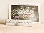 I Love You More Wall Decor Rustic / Farmhouse Sign