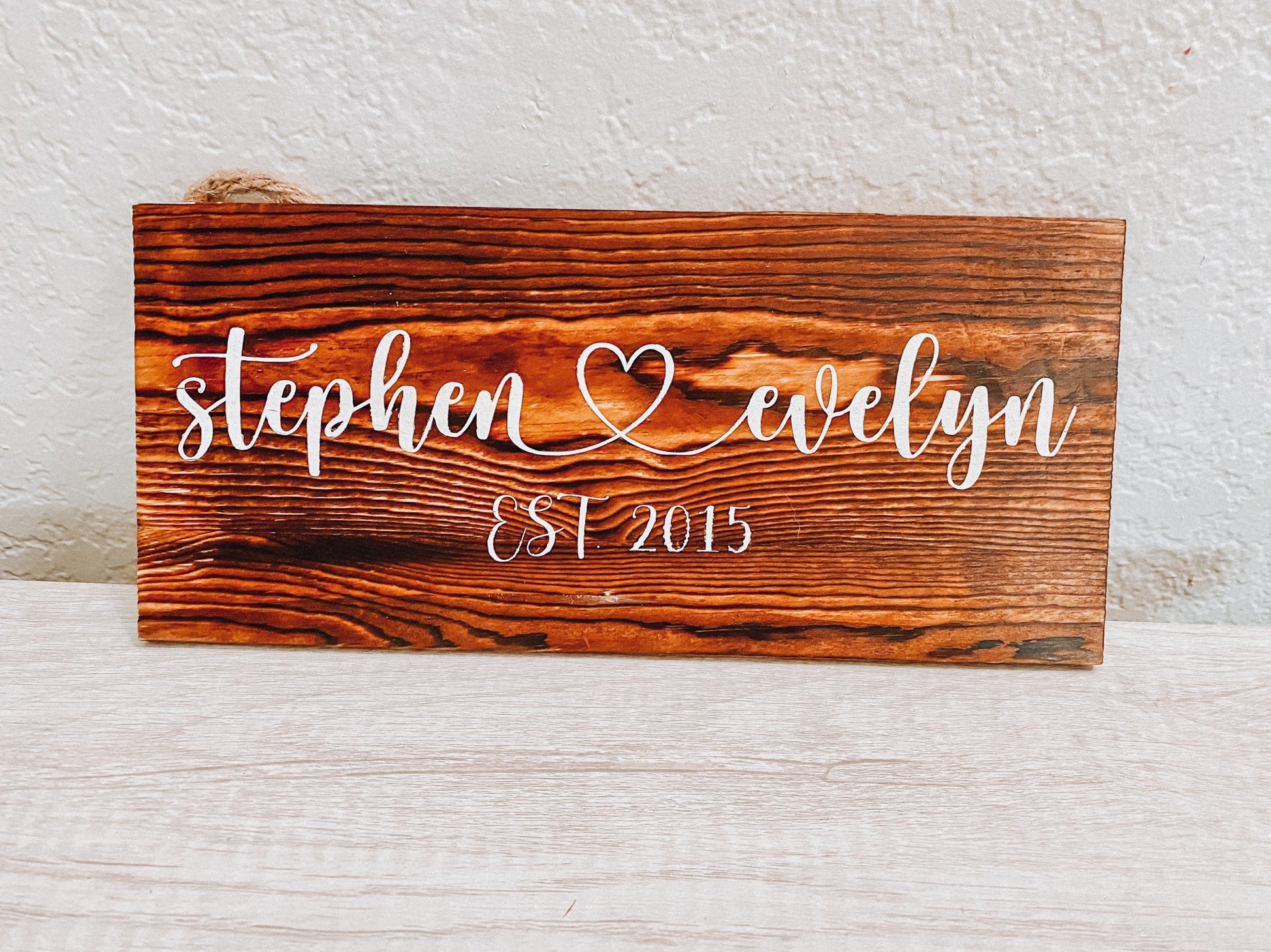 Couples Sign / Wedding Gift / Anniversary Present