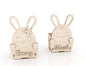Easter Bunny Laser Cut Box | Personalizable Easter Treat Crate | DIY Paint Activity Easter Basket | Custom Bunny Candy Crate for Kids