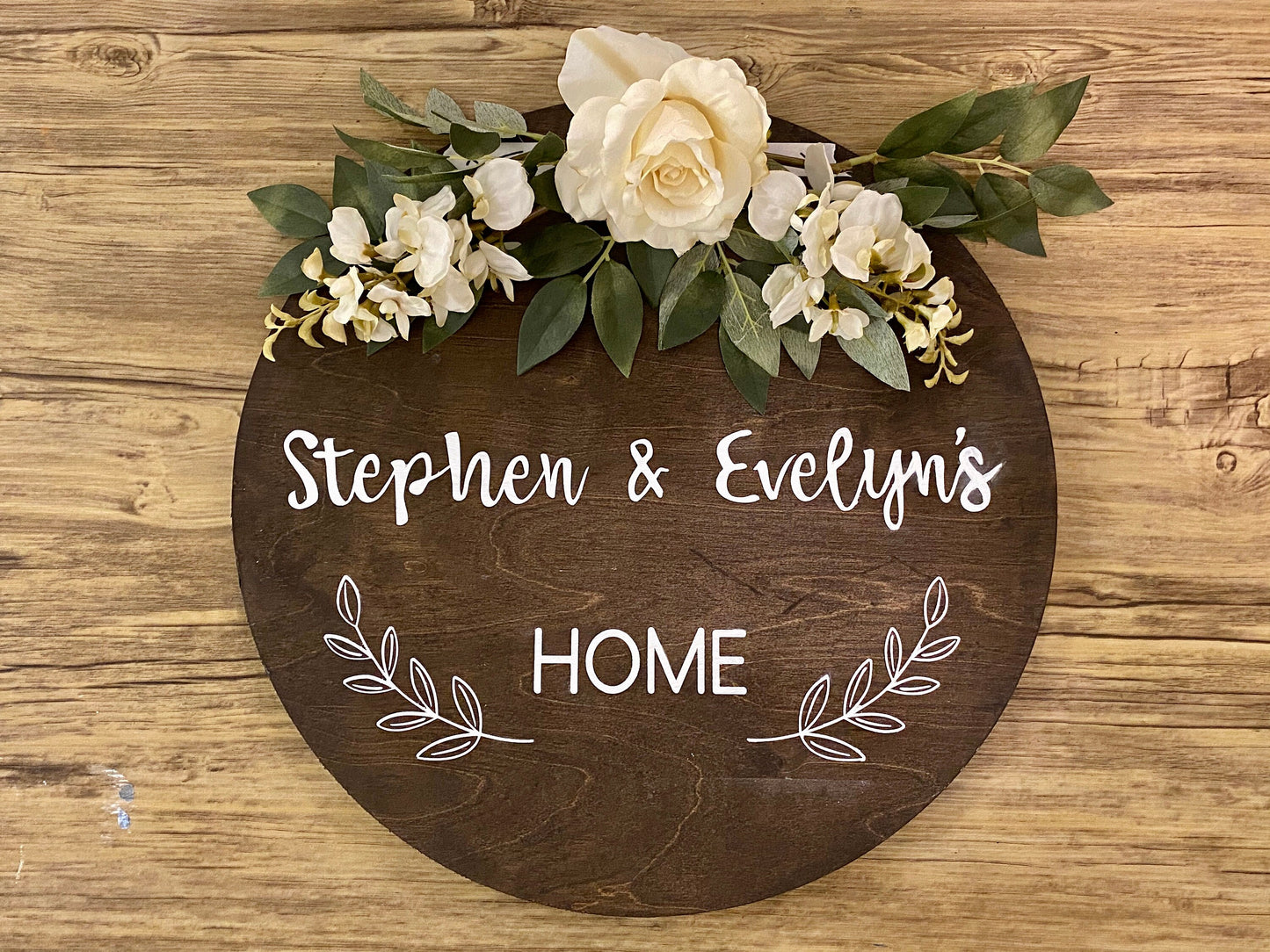 Custom Front Door Welcome Decor Sign