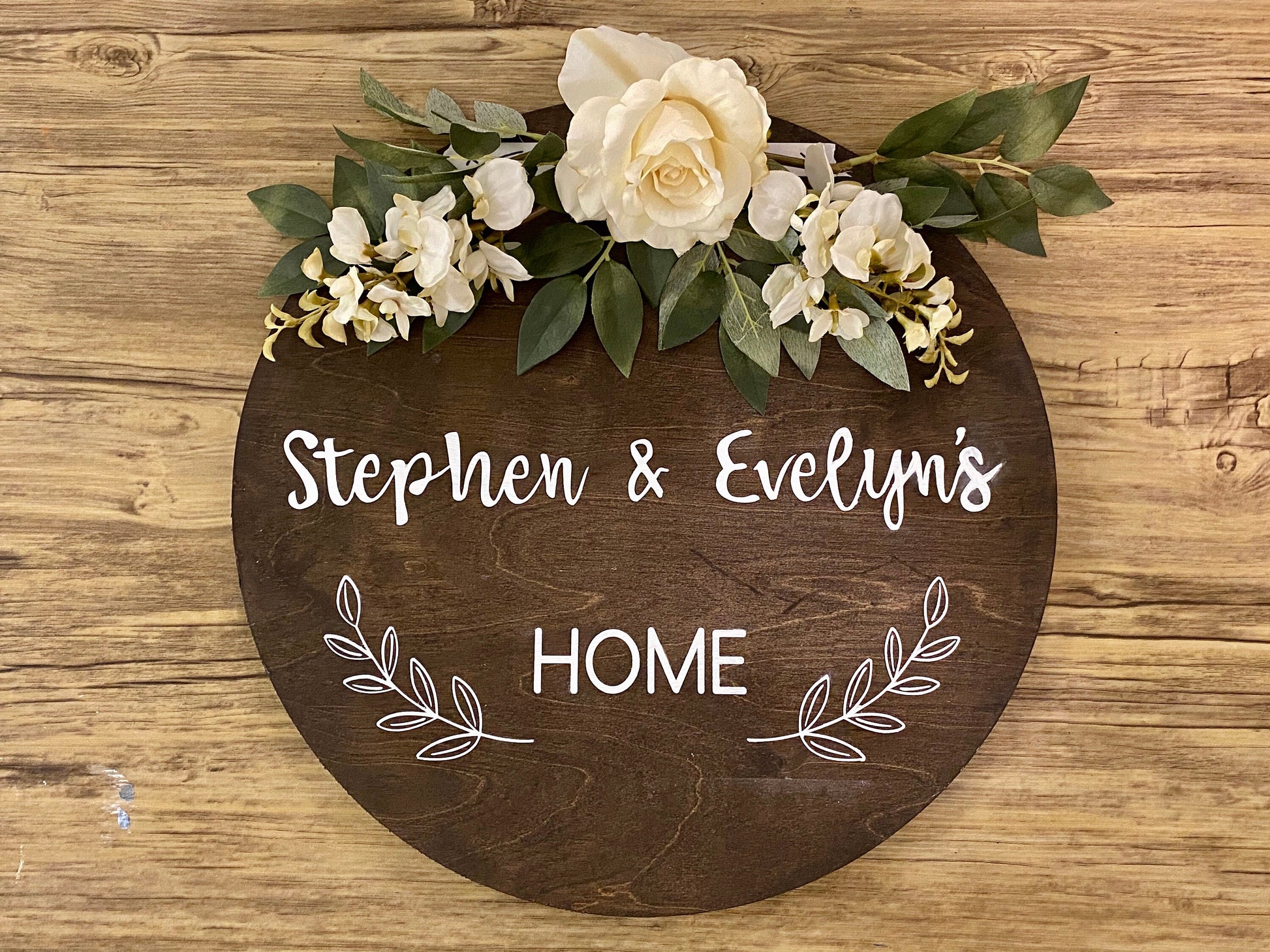 Custom Front Door Welcome Decor Sign