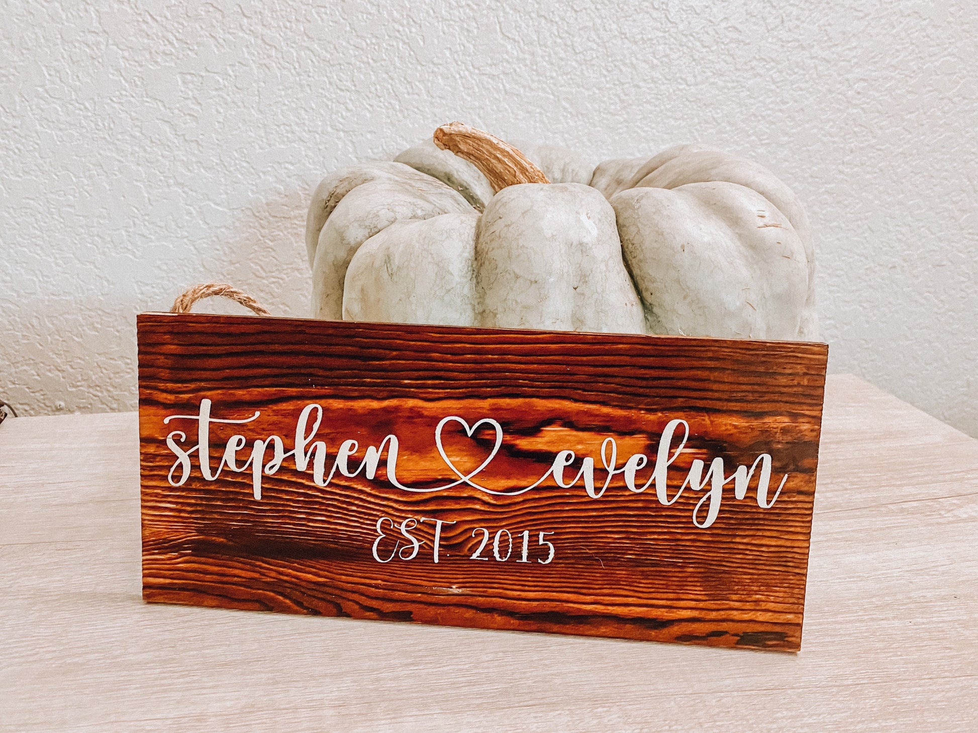 Couples Sign / Wedding Gift / Anniversary Present